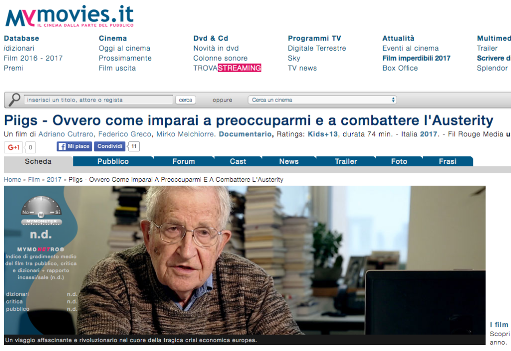 PIIGS come ho imparato a difendermi dall'austerity