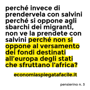 Economia Spiegata Facile su Instagram pensierino n.