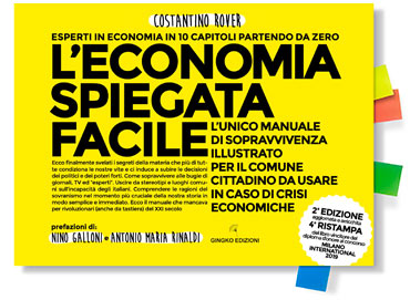 libro di economia spiegata facile, seconda edizione, quarta ristampa