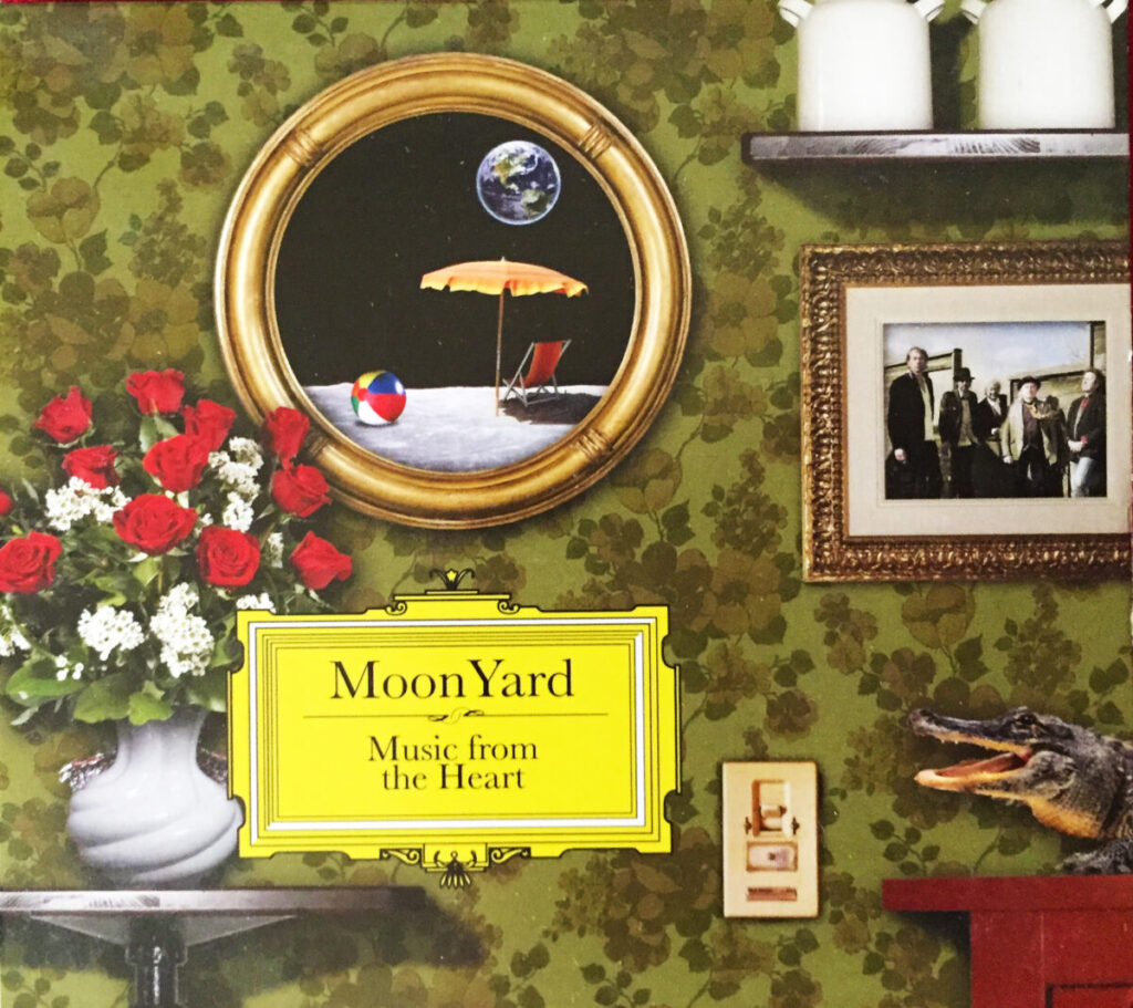 MoonYard CD cover, album "Music from the heart" by Costantino Rover - Roger99