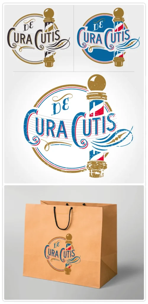 De Cura Cutis, studio e applicazione del logo