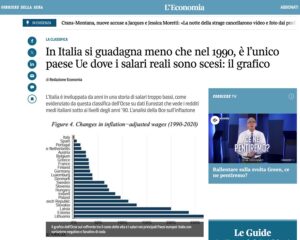 Milionari in Italia non contribuiscono a creare o aumentare i salari