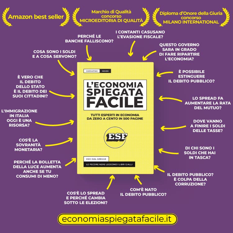 Acquista la 6a edizione del libro di economia spiegata facile