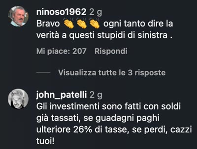 il complotto della patrimoniale - commenti