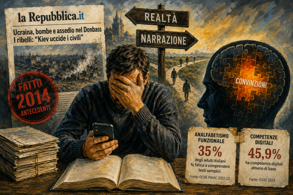 Mario Krave insulta sui social credendo che una fatto vero sia una fake news